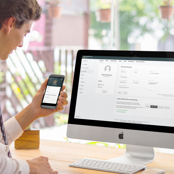 BundyPlus | Employee Health (COVID-19) and social distancing app released