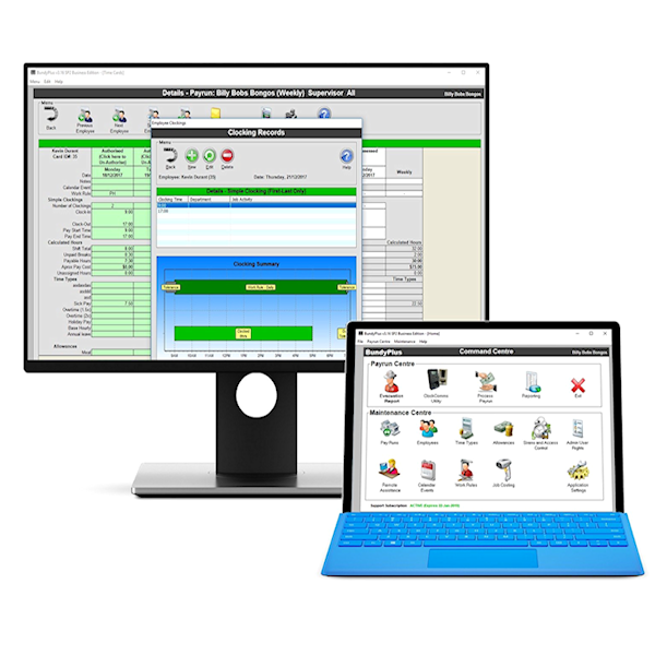 BundyPlus Software on Desktop and Laptop