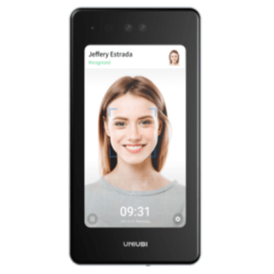 Uface 7 Face Recognition Time Clock Package